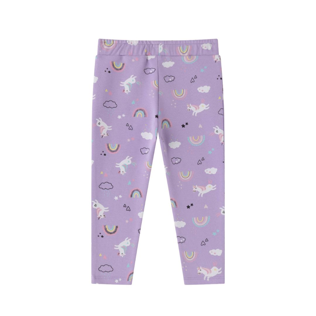 Jeggings mit Einhorn Allover Muster