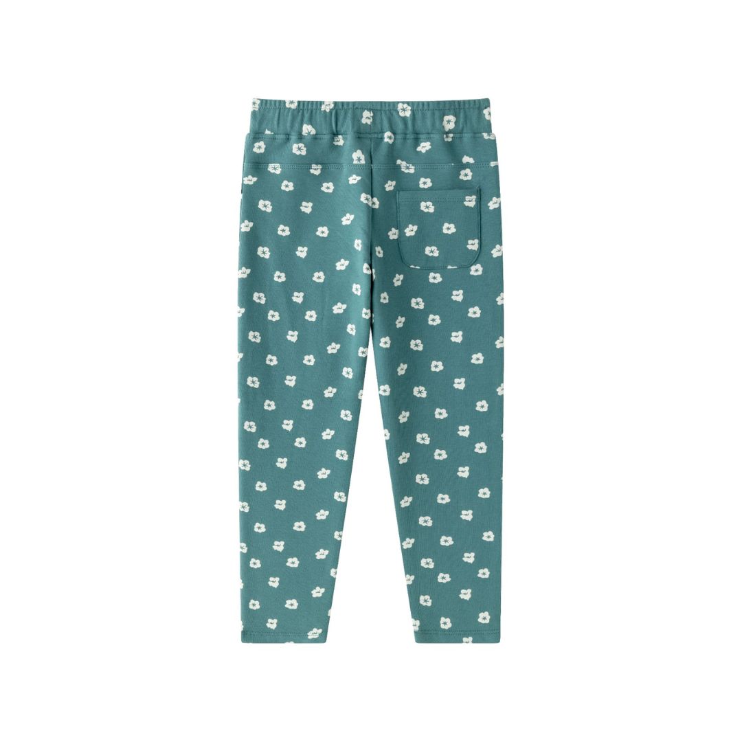 Jeggings Blumenmuster grün