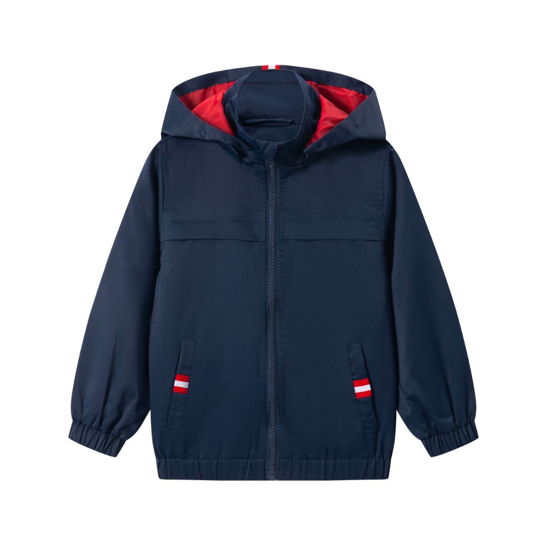 Windjacke für Jungen marineblau