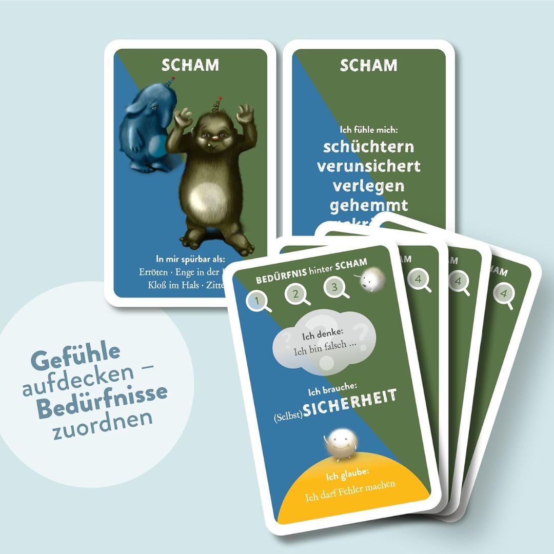 Was bewegt dich? Quartett der Gefühle und Bedürfnisse