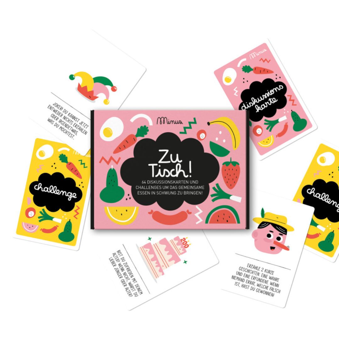 Kartenspiel für die ganze Familie 'Zu Tisch'