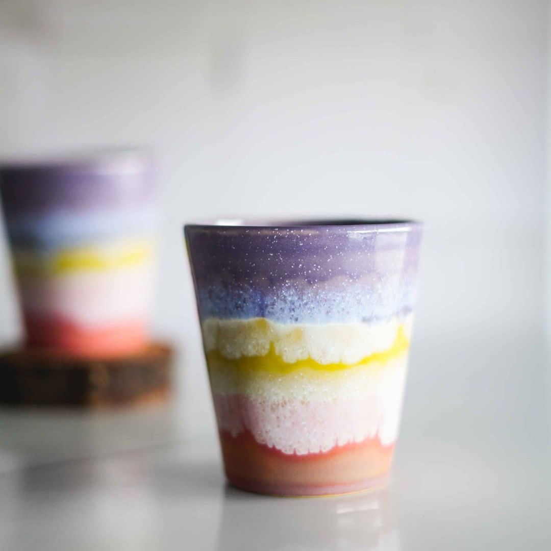 Regenbogen-Pokal Becher