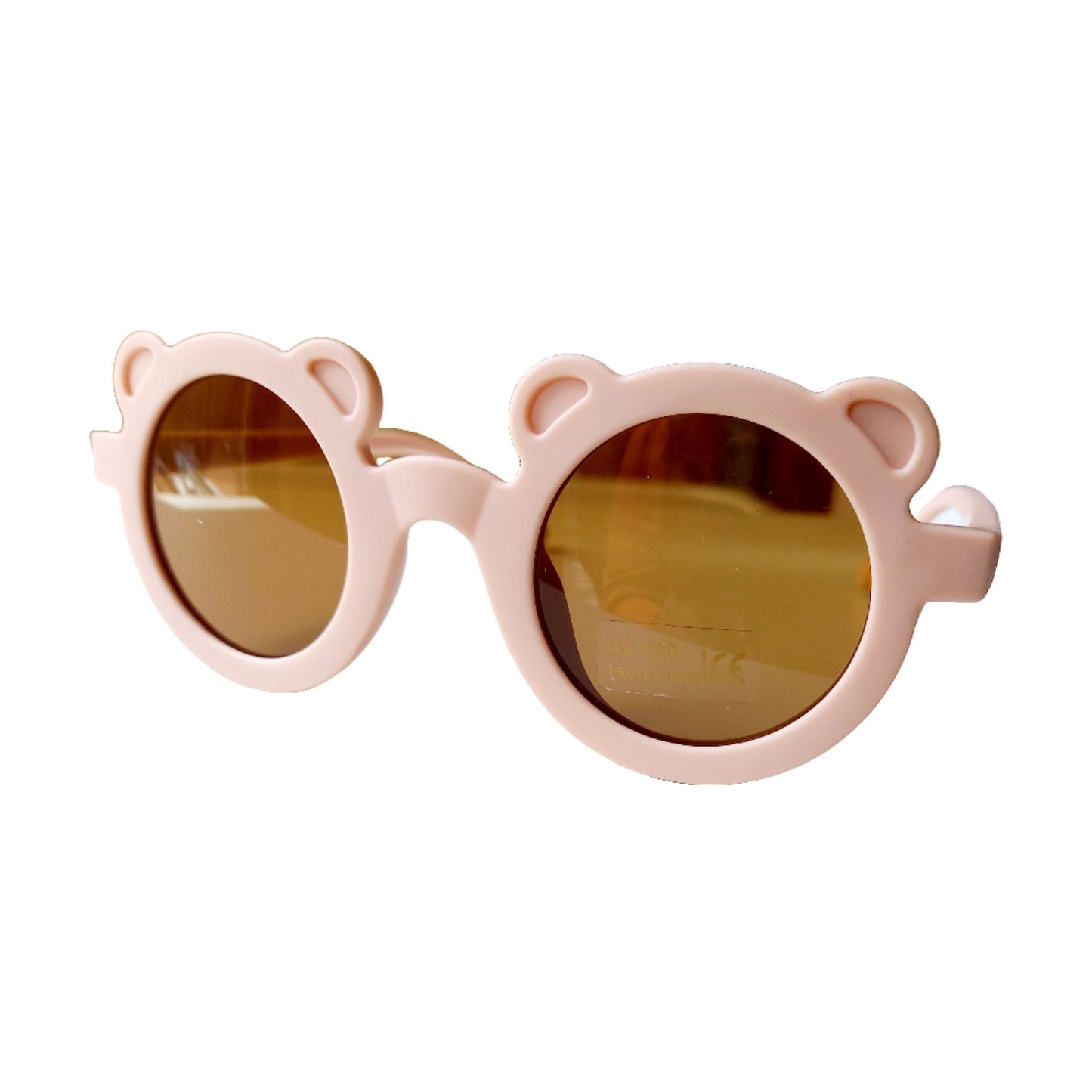 Kinder Sonnenbrille 'Bär' rund verschied. Farben