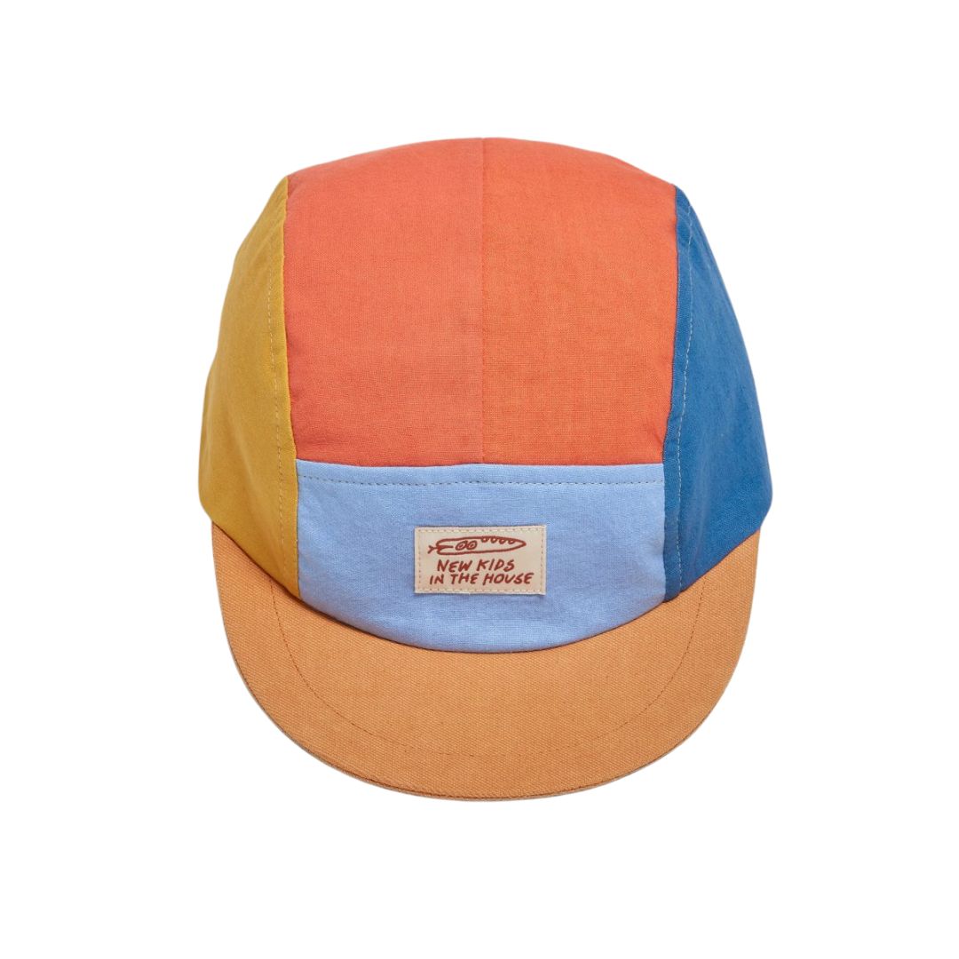 NKITH Cap 'Calvin' washed out multi | Sommer