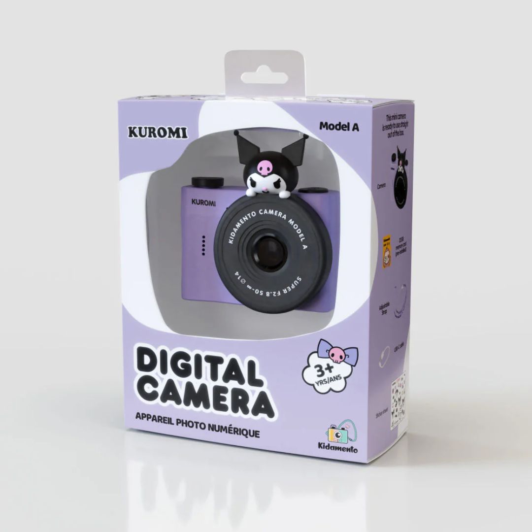 Digitalkamera 'Mini Kuromi Modell A' schwarz