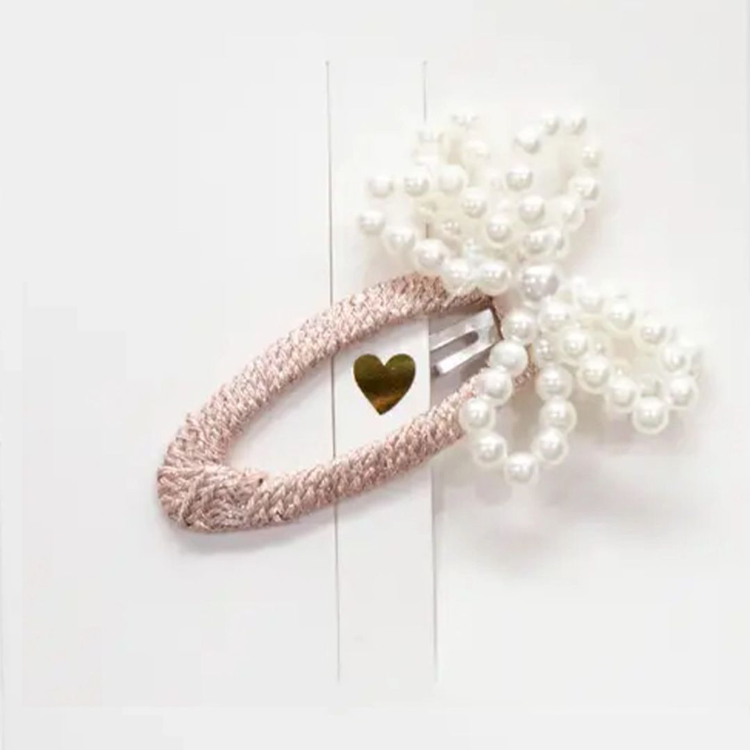 Kinder Haarspangen 'Milena' rosa