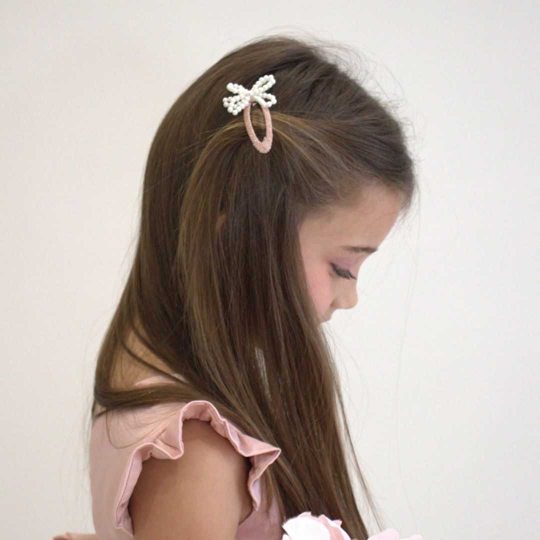 Kinder Haarspangen 'Milena' rosa