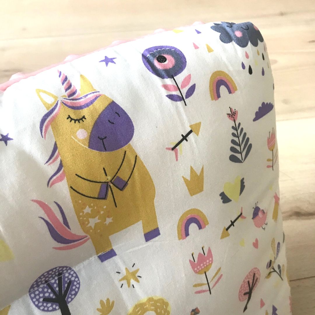 Weiches Schlafkissen für Kinder Einhorn