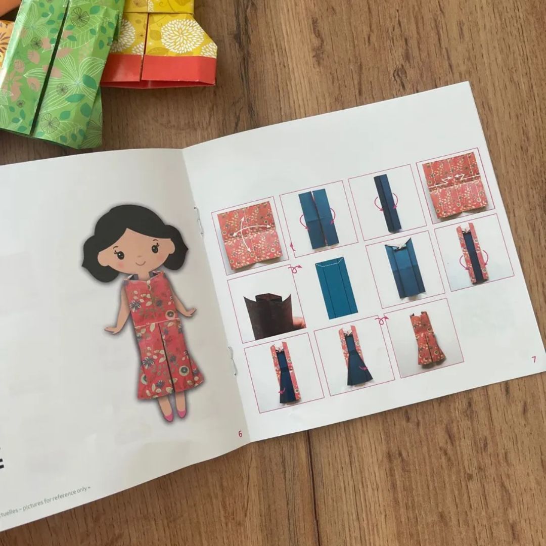 Kinder Kreativset 'Origami Kleidung'