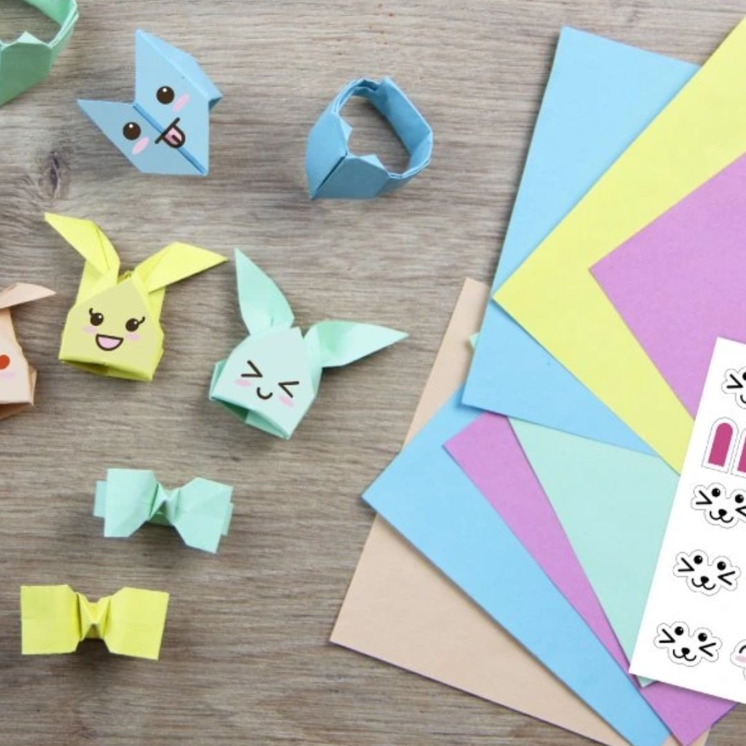 Kinder Kreativset 'Origami Kawaii Schmuck – Tiere'