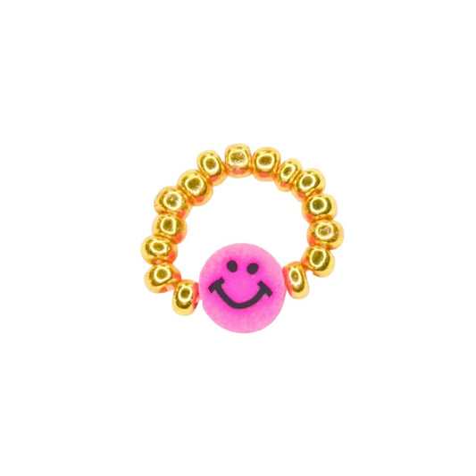 Ring 'Pink Smiley'