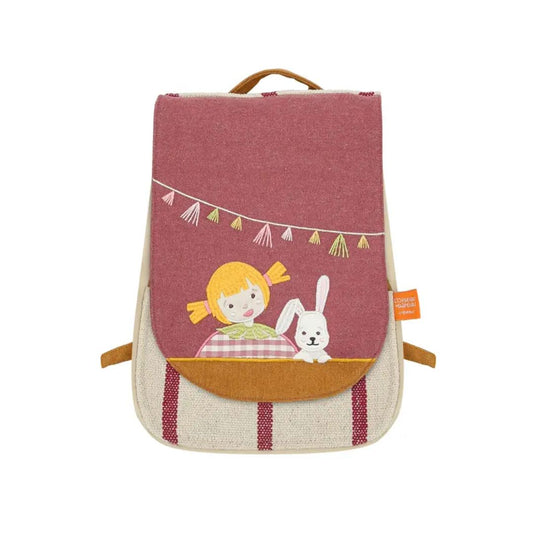 Wunderschöner Kinder Rucksack 'Hase' personalisierbar