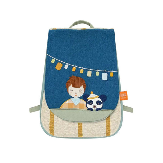 Wunderschöner Kinder Rucksack 'Panda' personalisierbar