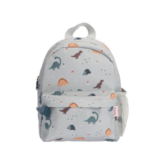 Kinderrucksack 'Dinos Welt' grau