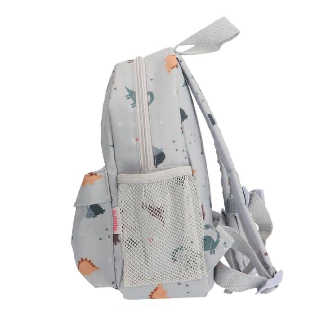 Kinderrucksack 'Dinos Welt' grau
