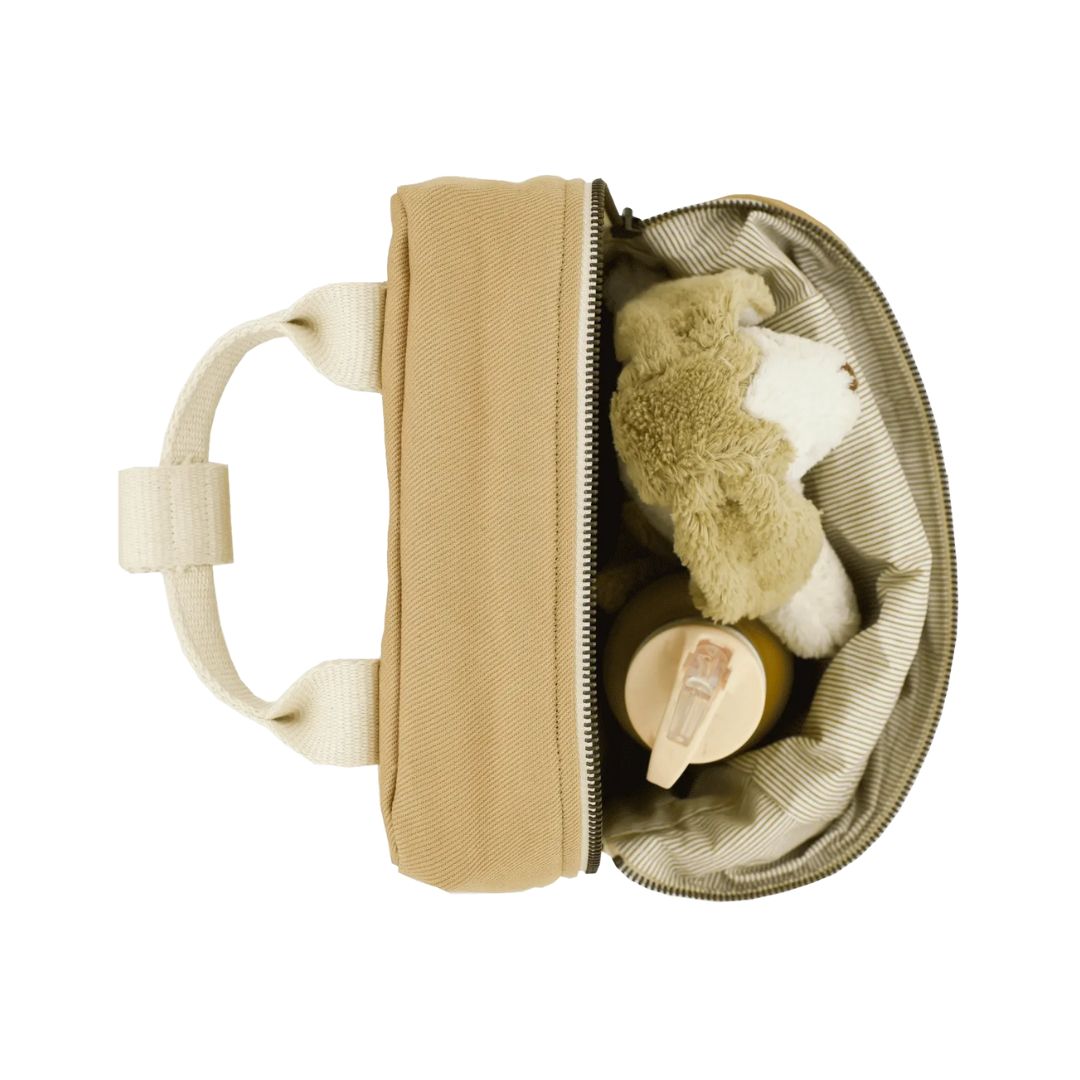 Kinderrucksack 3-7 Jahre 7 Liter personalisierbar beige