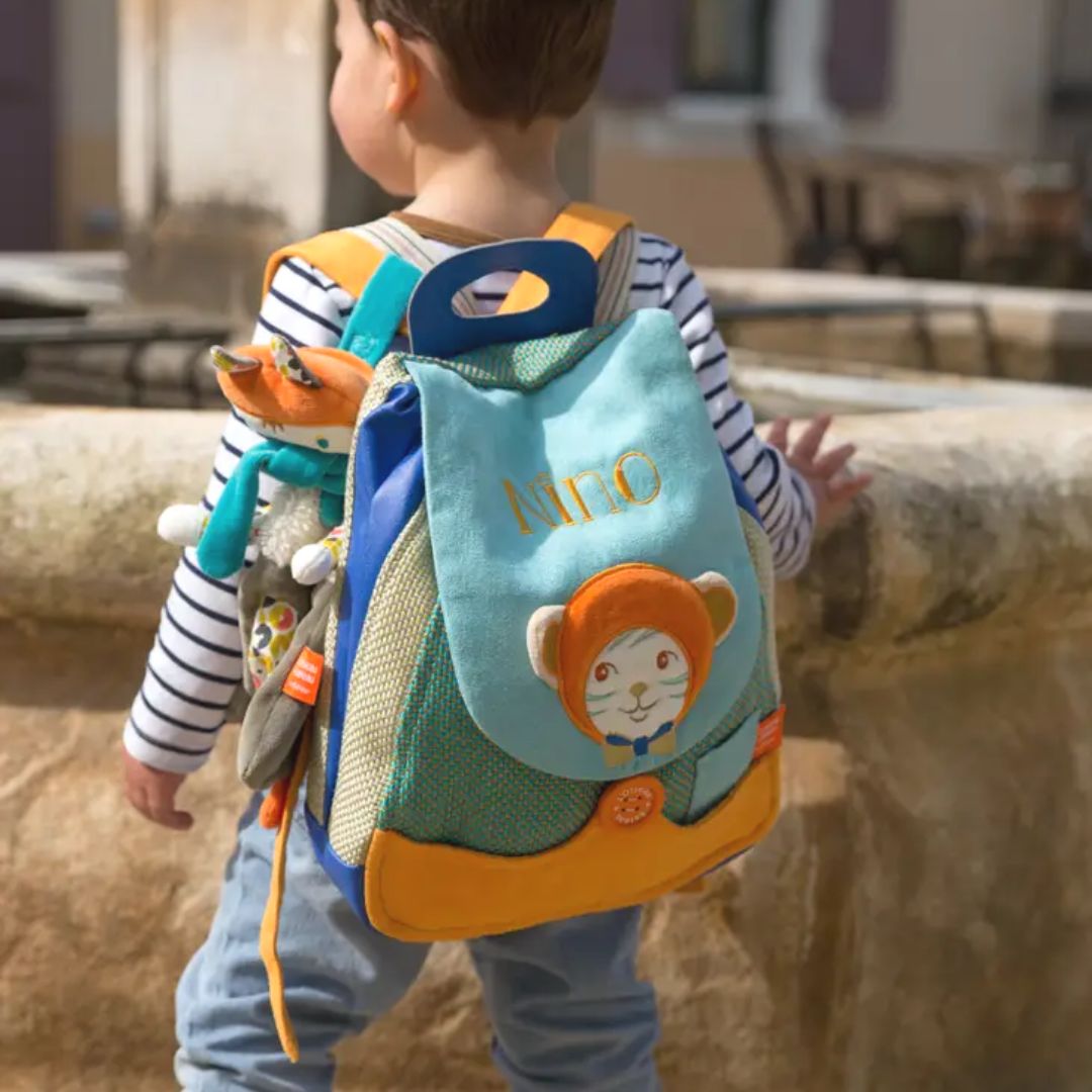 Personalisierbarer Kinderrucksack Tiger