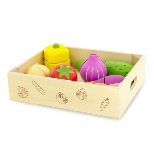 Kinderspiel aus Holz 'ZUM SCHNEIDEN: DAS GEMÜSE'