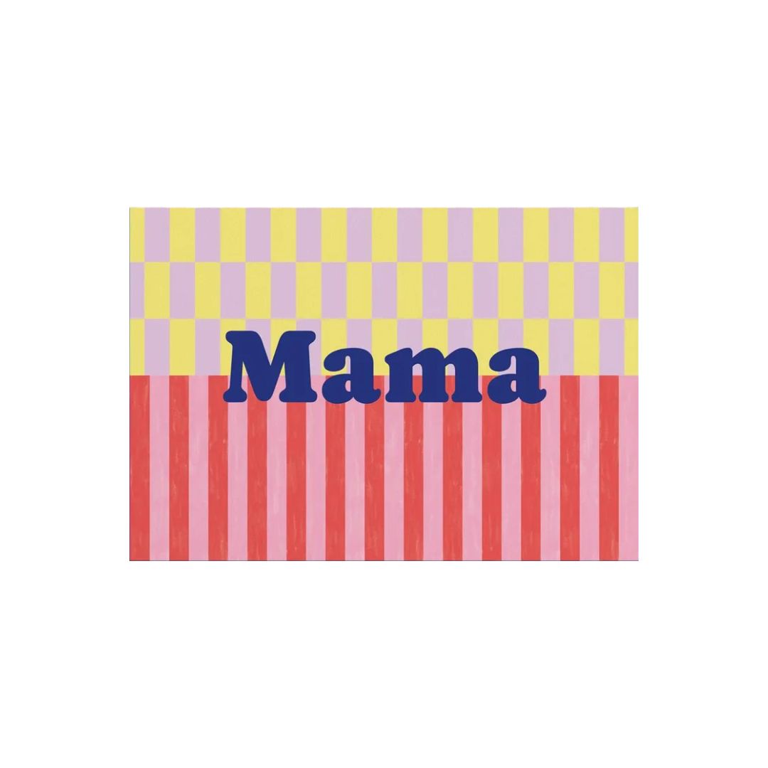 Klappkarte Mama mit Briefumschlag