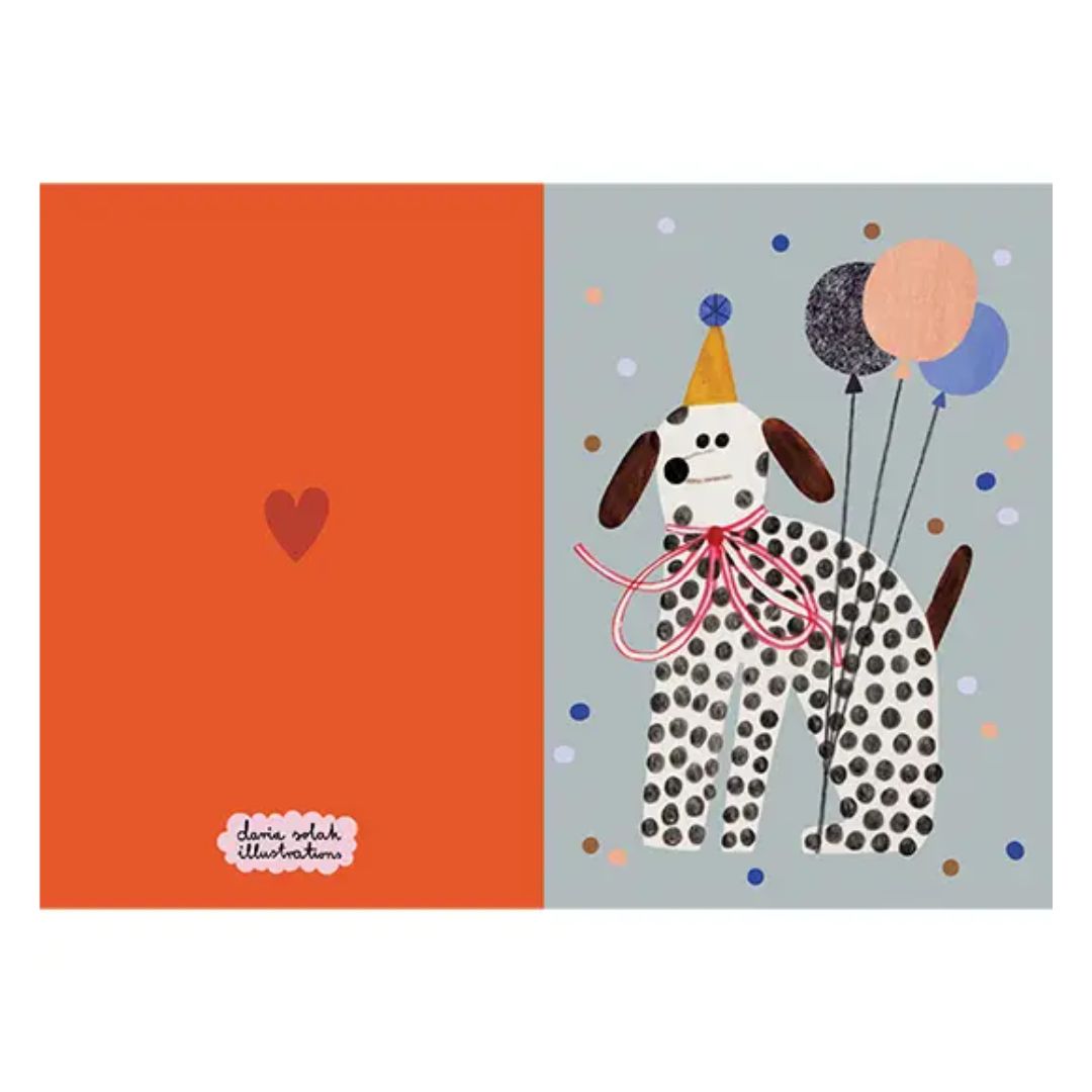 Klappkarte 'PARTY DOG'