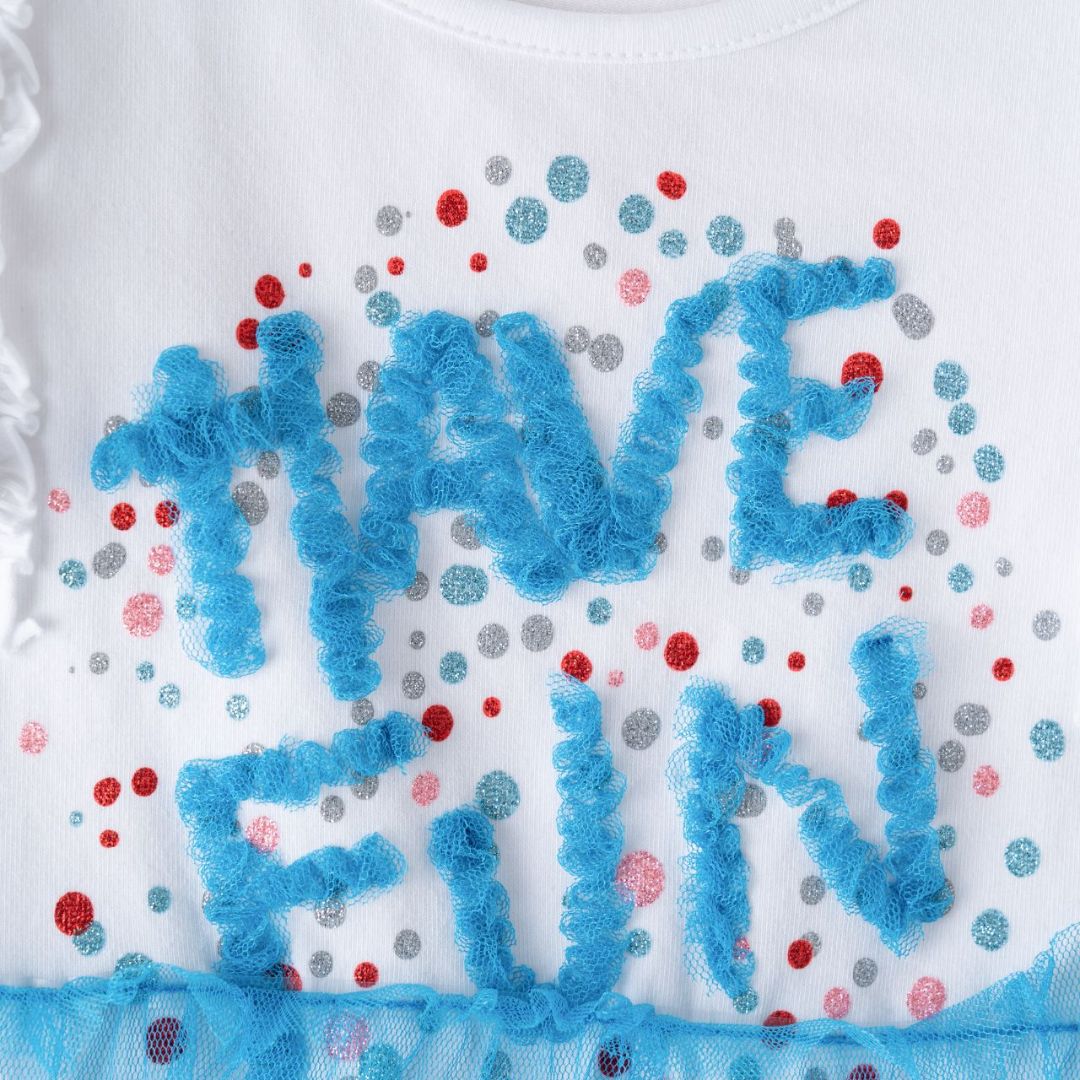 Mädchenkleid Have Fun mit Tüll
