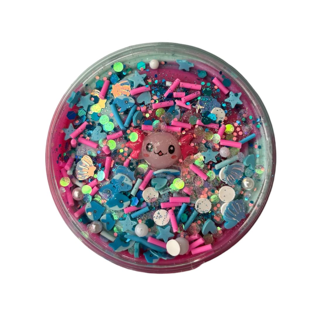 Intelligente Knete mit Topping 'Axolotl'