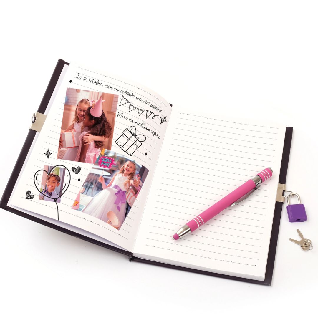 Geheime Notizbuchbox mit Diamanten DIY
