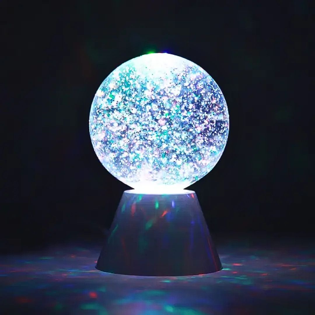 Kugellampe Galaxy Glitter