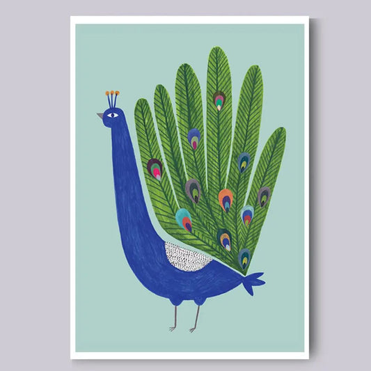 Kunstdruck A4 'PEACOCK'