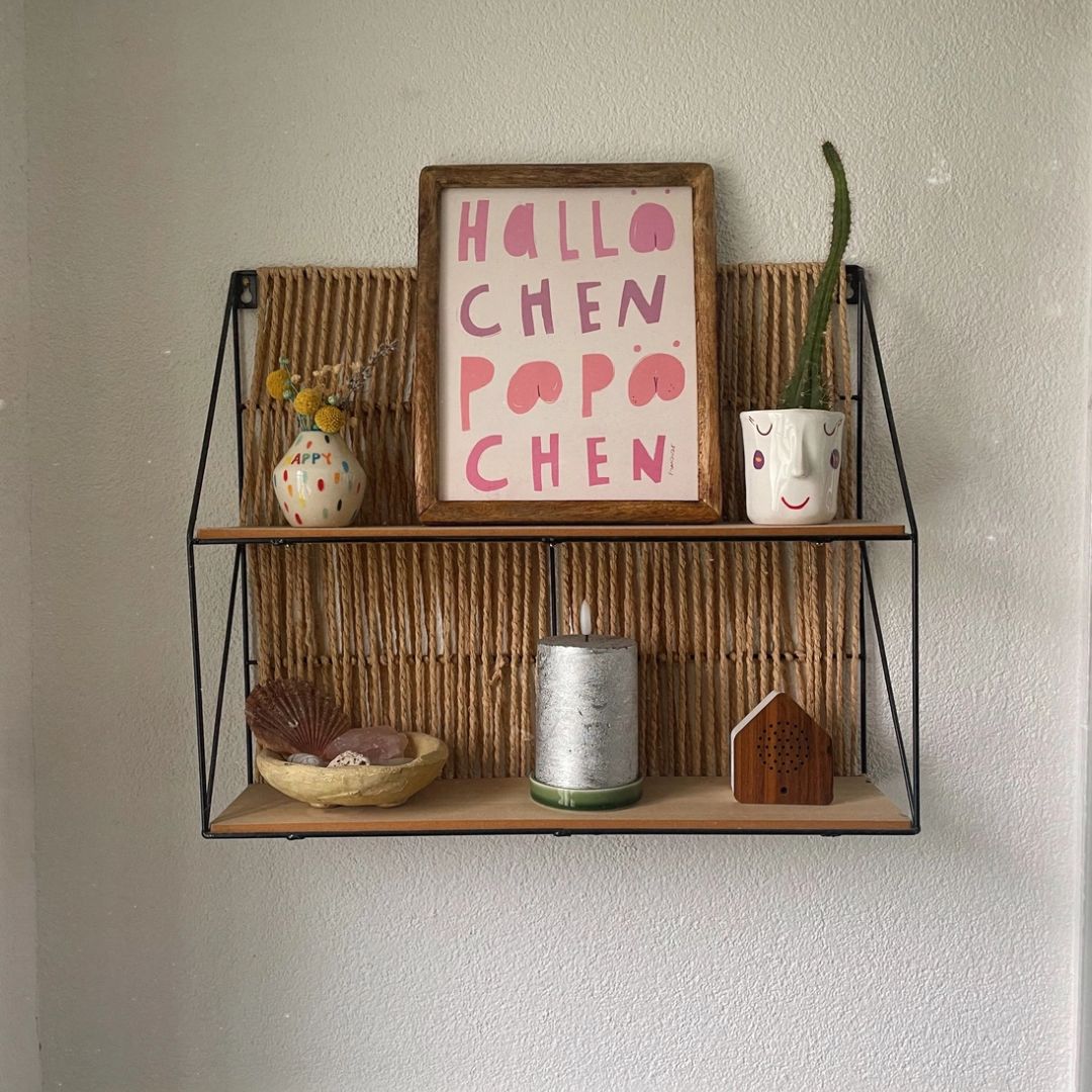 Kunstdruck Print A4 'Hallöchen Popöchen'