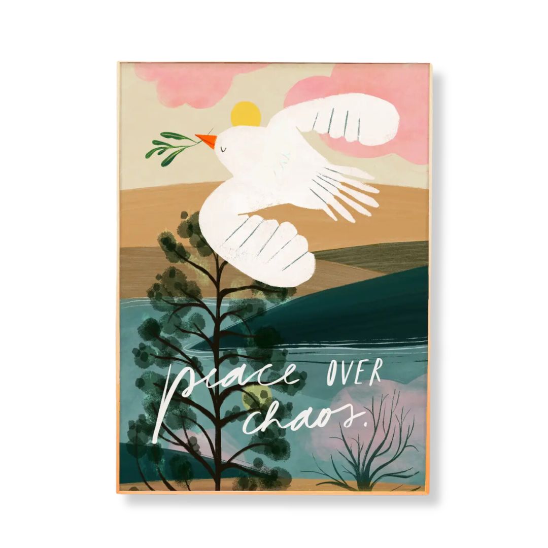 Kunstdruck Print A4 'Peace over Chaos'