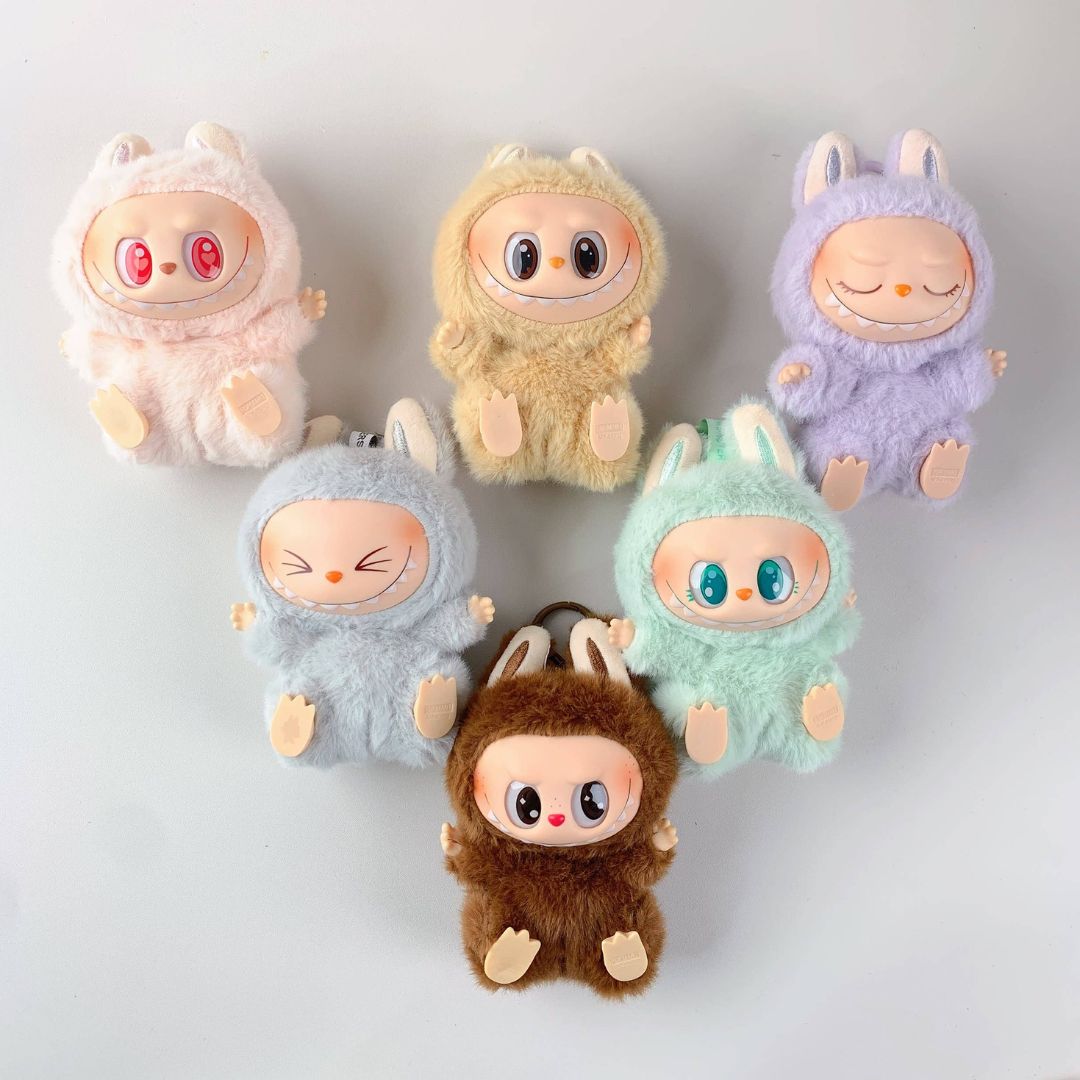 Labubu inspirierte handgemachte Puppe