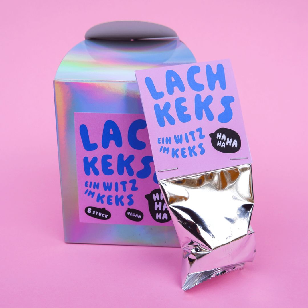 Lachkekse 'Ein Witz im Keks' 8 Stk