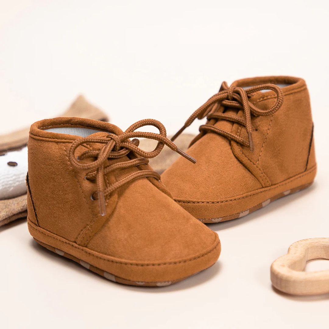 Baby Kleinkind High Top Prewalker Schnür-Schuhe