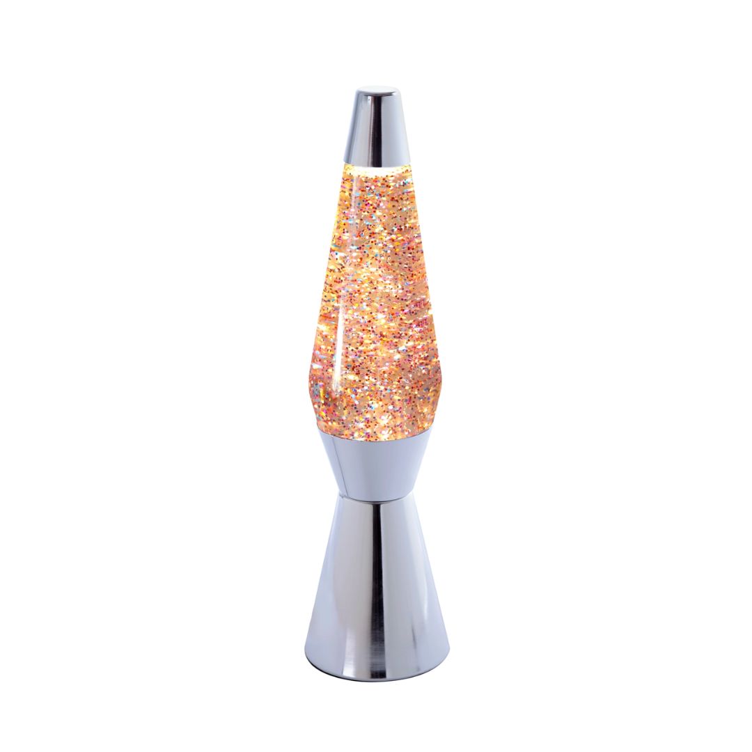 Lavalampe Glitzer Magie rosa