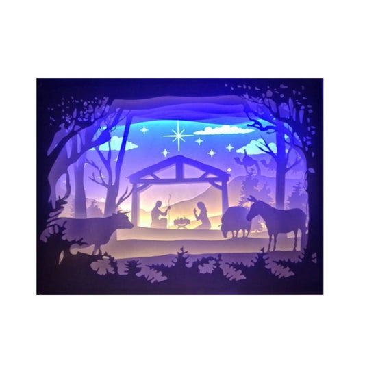 Lightbox 'Weihnachts-Krippenspiel'