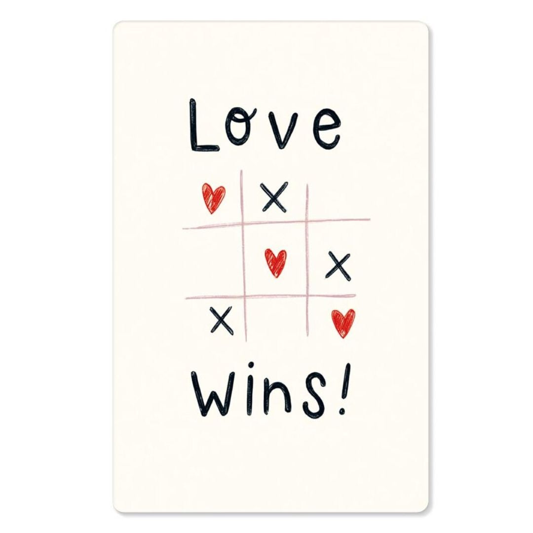 KIND MIND Karte | love wins