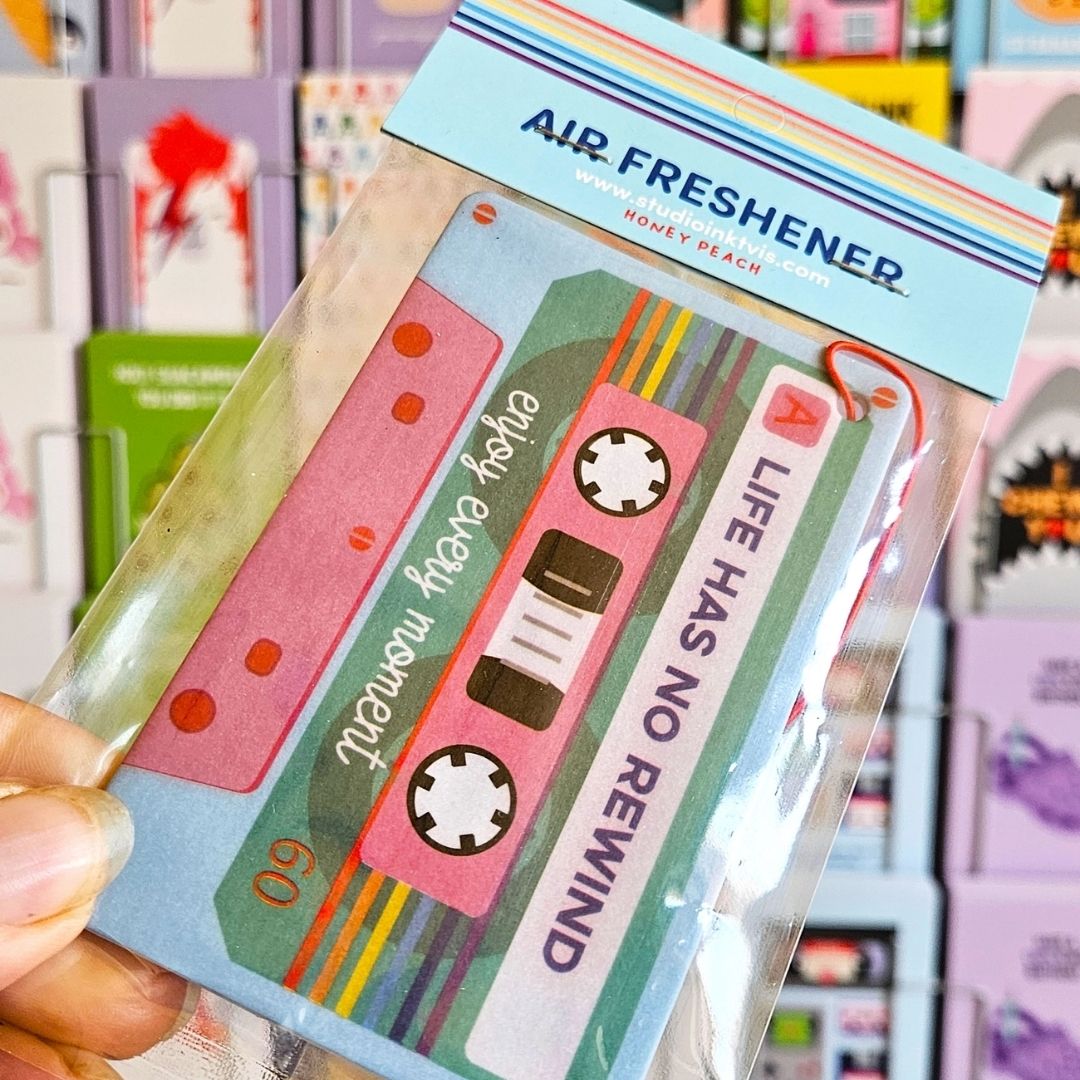 Lufterfrischer Honig-Pfirsich Duft 'Kassettenband'