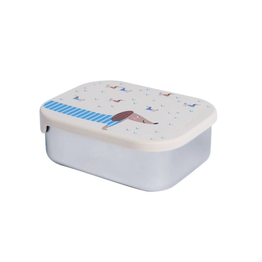 Edelstahl Lunchbox 'Dackel'