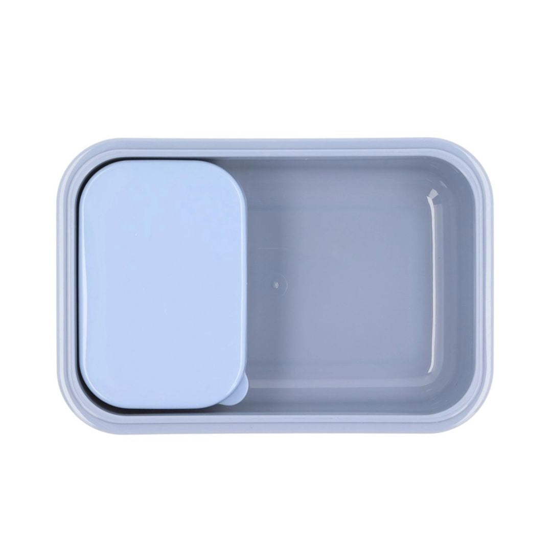 Kinder Lunchbox Bento Streifen blau