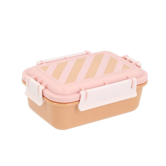 Kinder Lunchbox Bento Streifen rosa