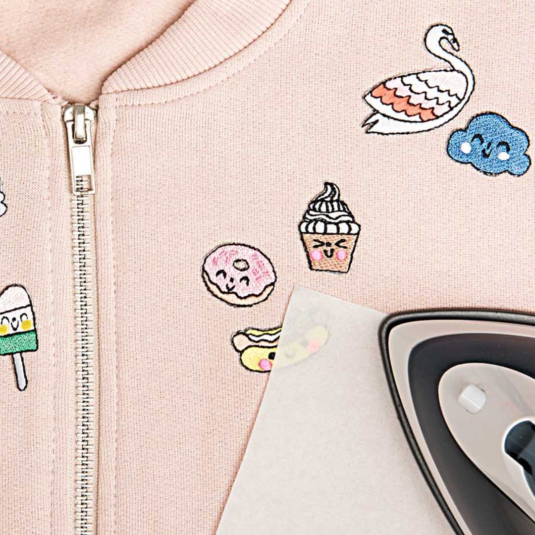 Patches "fröhliche Gesichter" 6 teilig