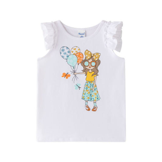 T-Shirt für Mädchen 'Balloon Girl'