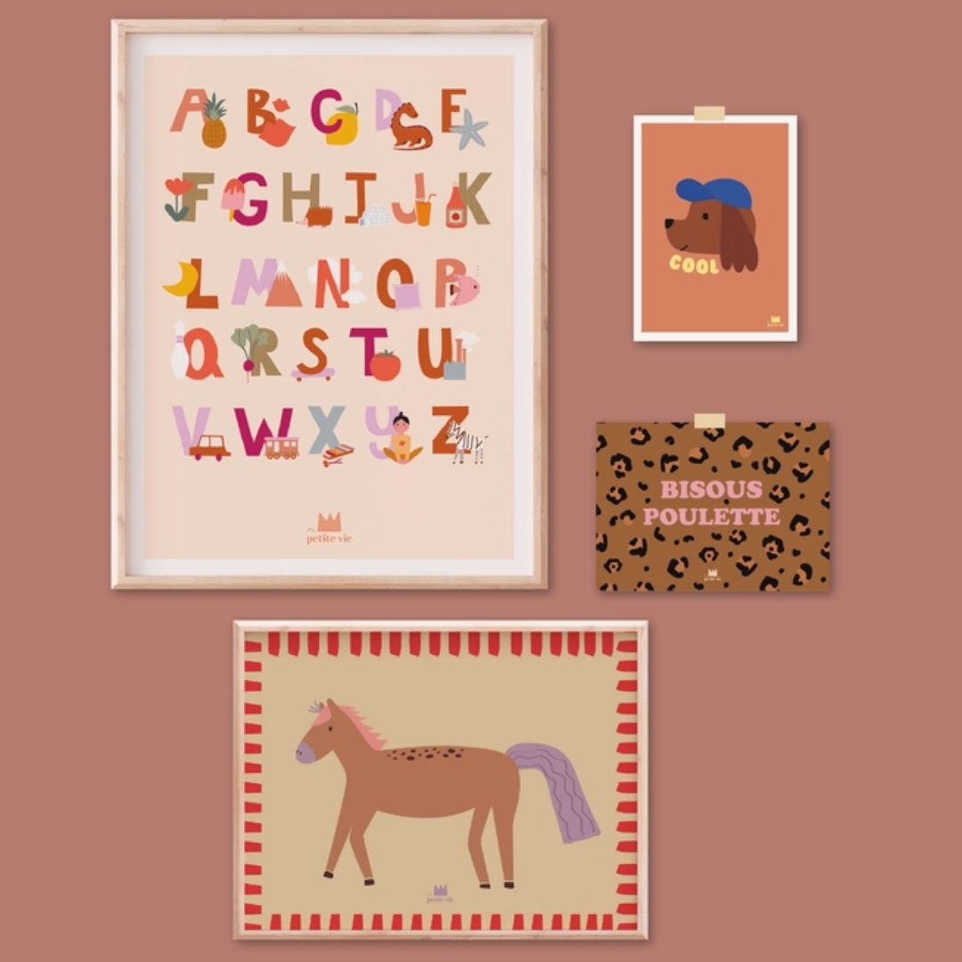 Kunstdruck A3-Poster 'Magisches Pferd' 30x40