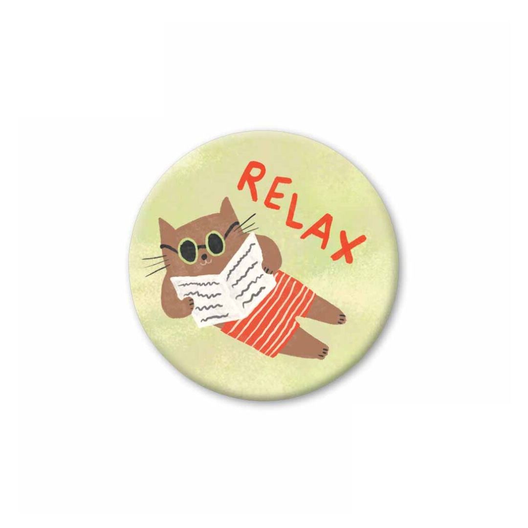Mini Magnet 'Relax'