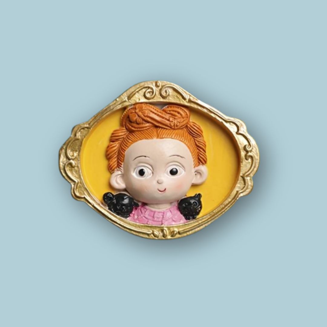 Lustige Magnete Character