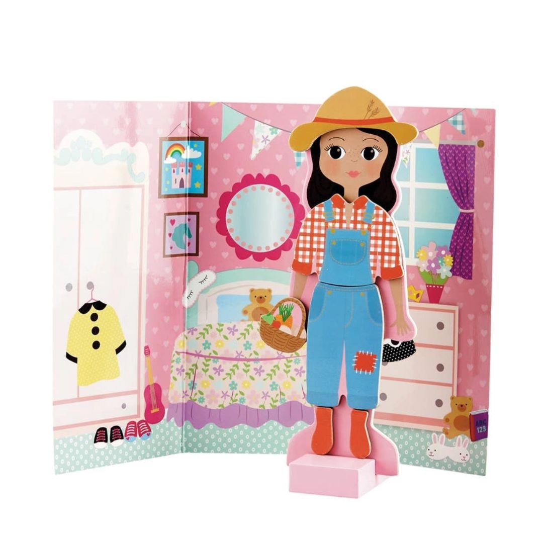 Magnetische Anziehpuppe 'Sofia'