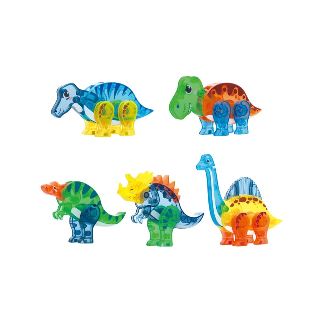 Magnetische Dinosaurier Figuren-Set 5-teilig