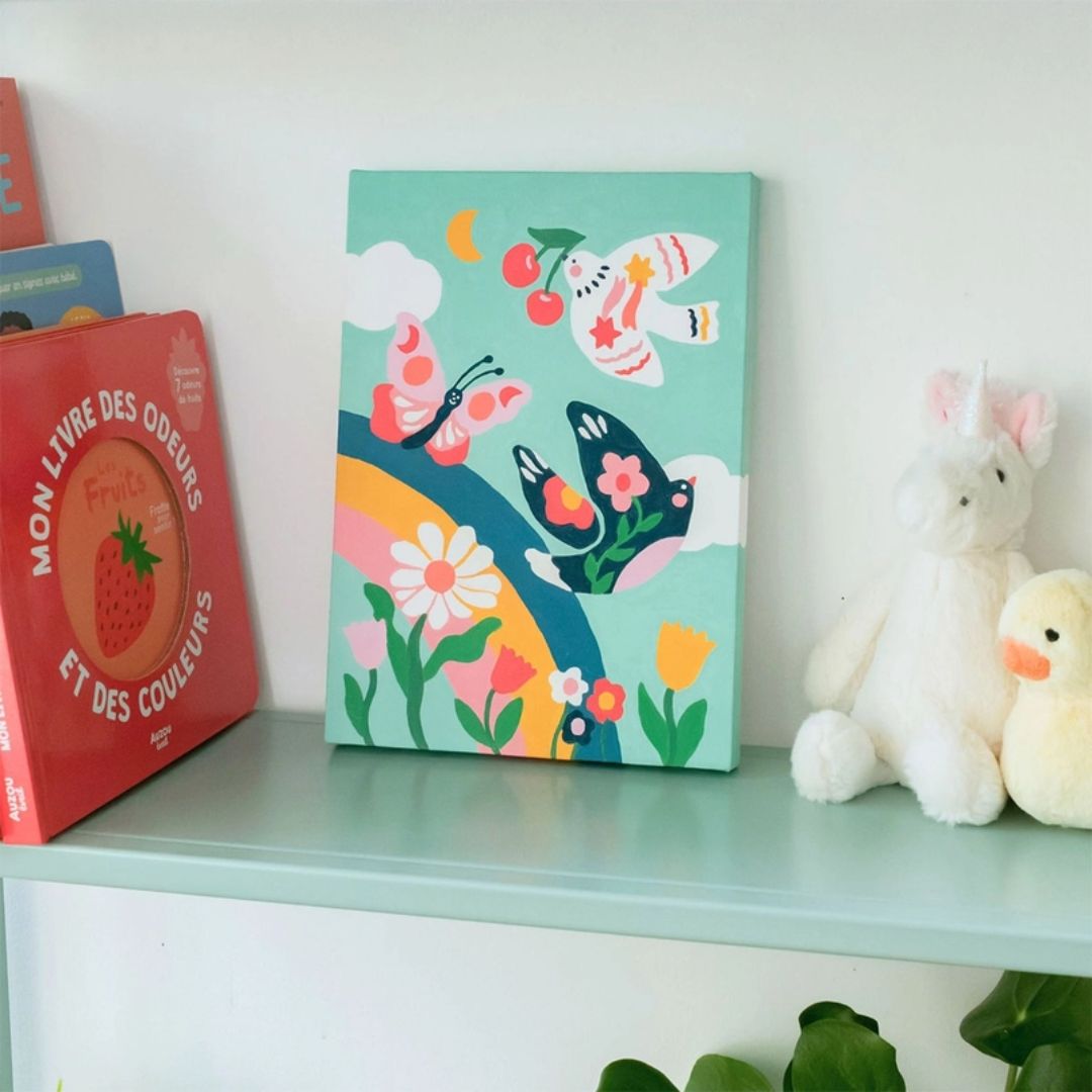 Malset nach Zahlen Kids 'Frühling'