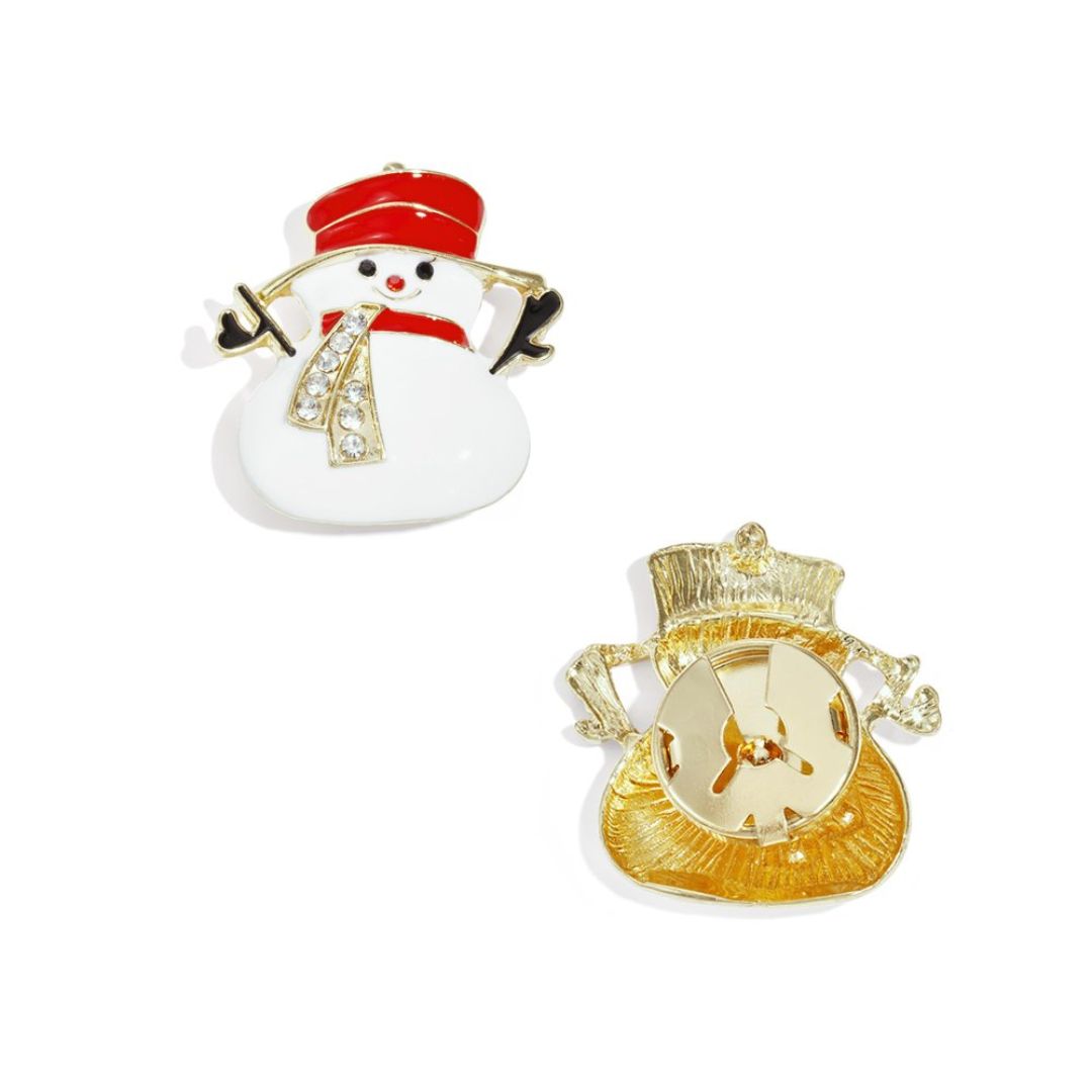 Manschettenknöpfe Cartoon 'Schneemann'